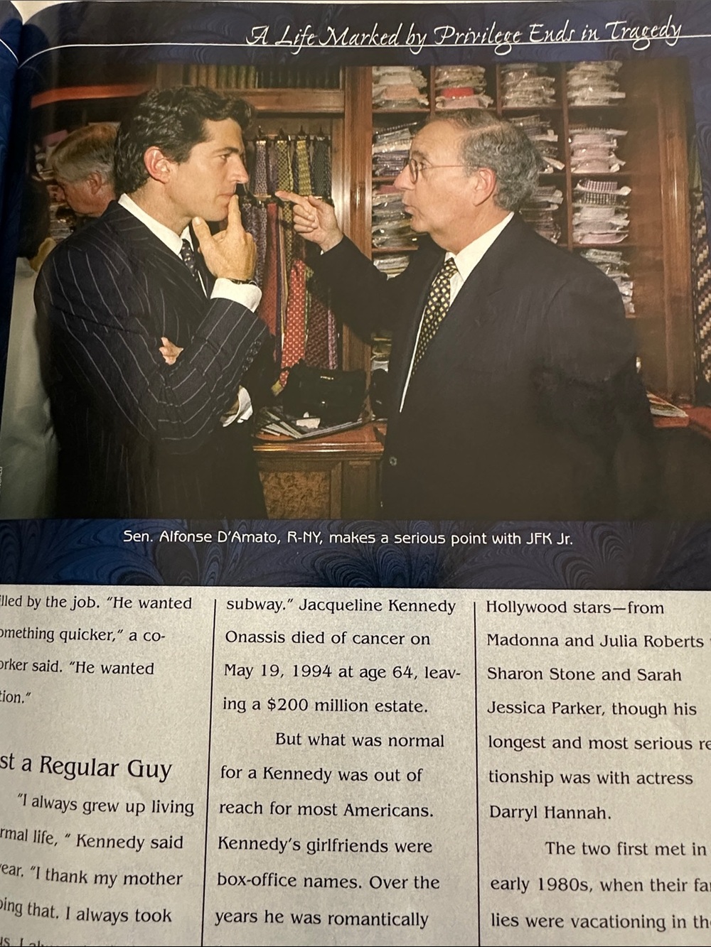 John F. Kennedy Jr. Tribute Magazine - 'Eternal Love' - Picture 7 of 7